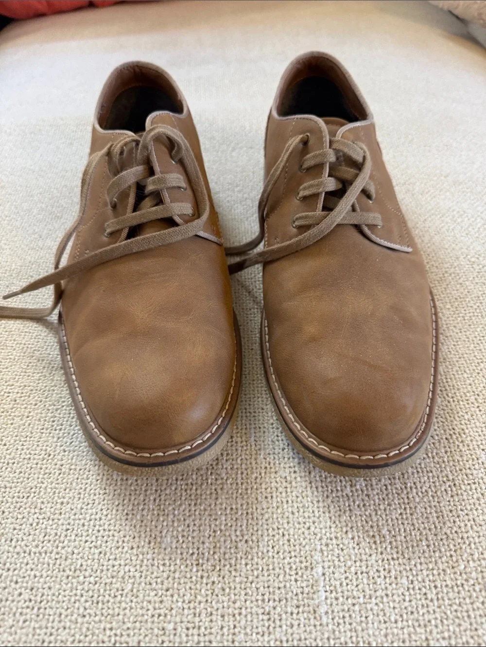 Dockers.  Men's Brown Leather Lace-Up Casual Shoe 9.5